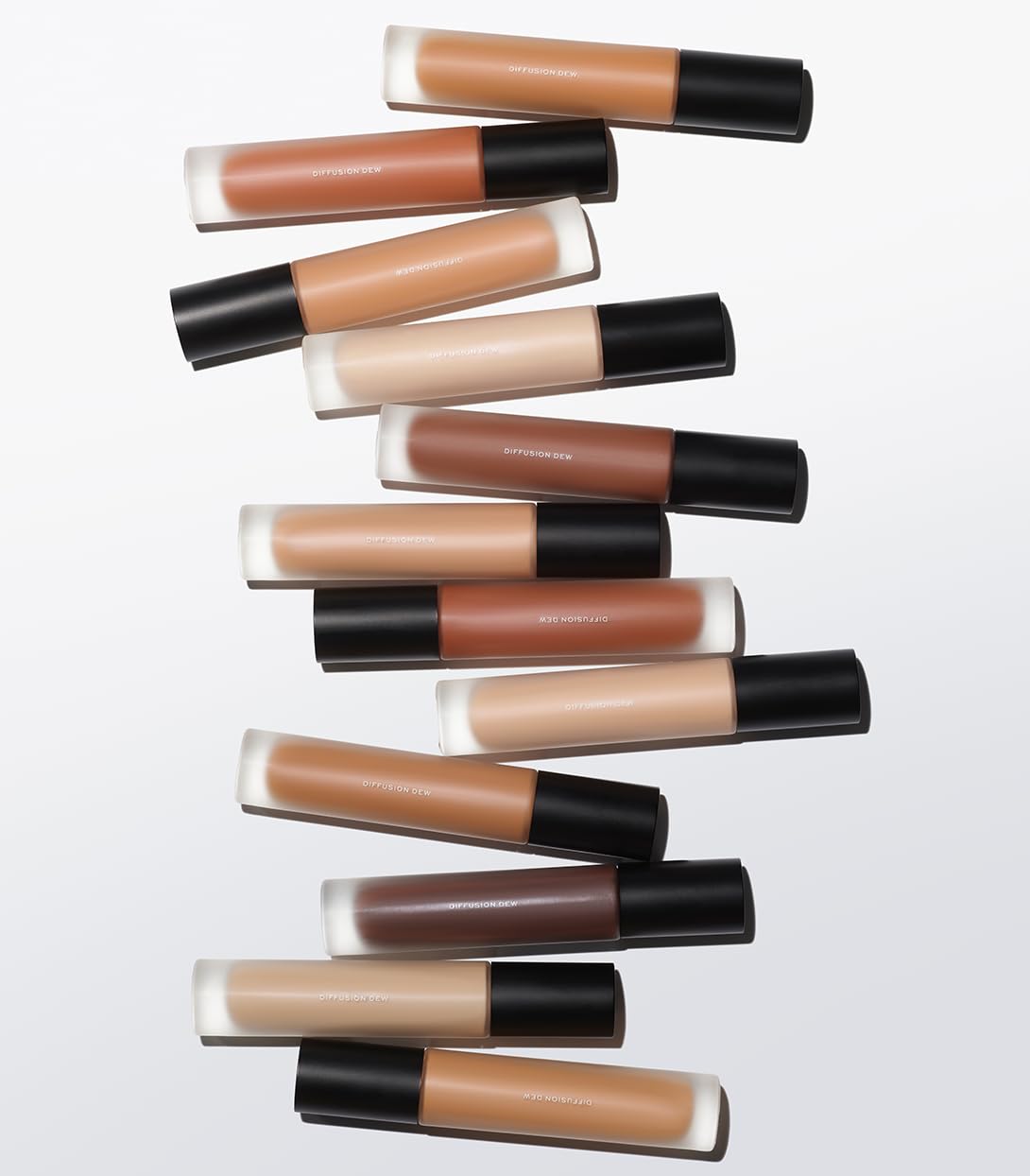 MAKE Beauty Skin Tint – Sheer to Medium Coverage with a Natural Radiant Finish. Lightweight, Smoothing Formula with Niacinamide and Adenosine. Diffusion Dew – 14 Bronze