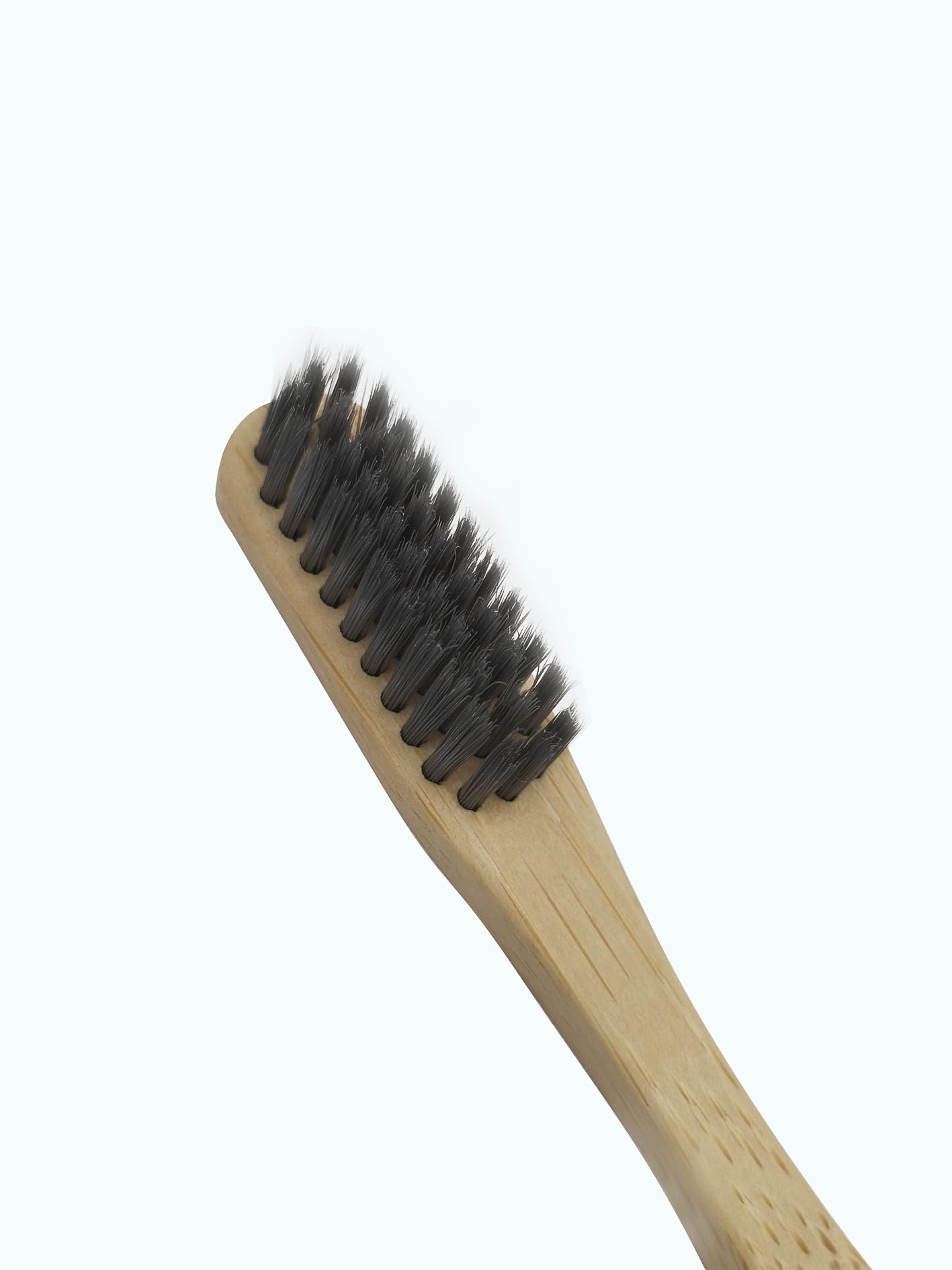 Crust Care Biodegradable Bamboo Toothbrush Family Pack (10-Pack) with Charcoal Bristles, Individually Packed + 2 Free Bamboo Tongue Cleaners - Oral Care Set