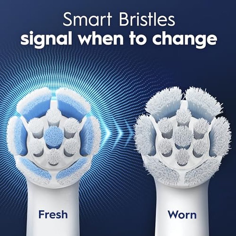 Oral-B iO Ultimate Clean Replacement Brush Heads, 5 Count, 4 Ultimate Clean + 1 Gum & Sensitive White