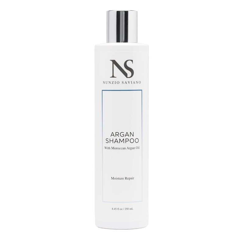 Argan Oil Shampoo - Moisture Repair with Moroccan & Macadamia Oil - 8.45 oz | Sulfate-Free, Paraben-Free for Dry, Damaged Hair