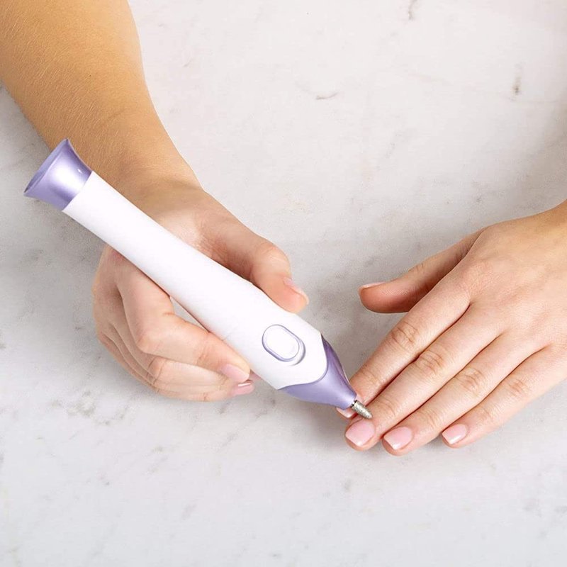 Plum Beauty Total Nail Care System, Complete Nail Care, Shaping, Pecision Shaper, Cuticle Pusher, Buffing & Emery Tools, Manicure & Pedicure KitF