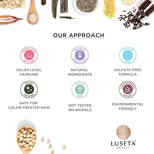 Luseta Biotin & Collagen Conditioner Thickening for Hair Loss & Fast Hair Growth - Infused with Argan Oil to Repair Damaged Dry Hair - Sulfate Free Paraben Free 33.8oz