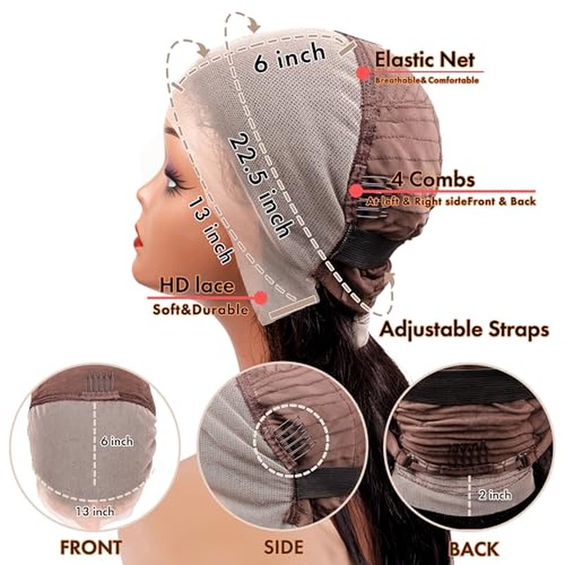 99j Burgundy 28 Inch Straight Wig Human Hair 13x6 Hd Lace Front Human Hair Wigs For Black Women Glueless Lace Front Wigs Pre Plucked 180% Density Red Wig