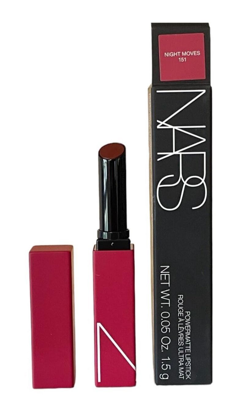 NARS Powermatte Lipstick - Deep Plum Long-Lasting Color | 0.05 oz