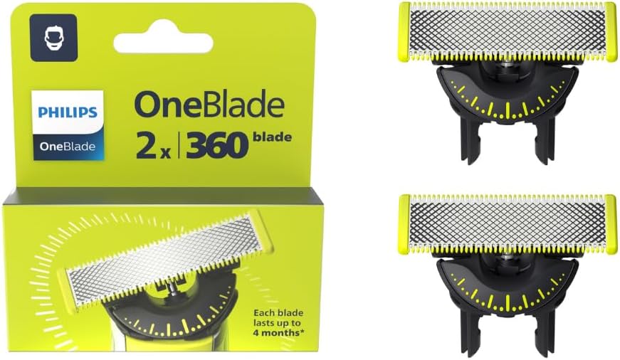 OneBlade X2 360 Dual-Way Blade for Philips QP420.50 | Precision Shaving Accessory