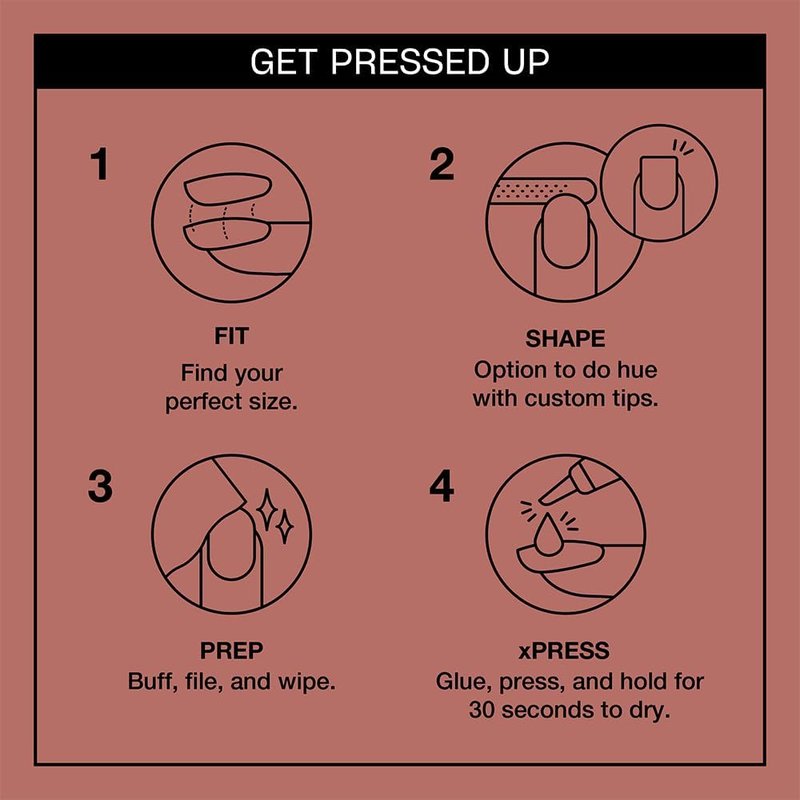 OPI xPRESS/ON El Mat-Adoring You | Soft Neutral Long Almond Press On Nails | With Nail Glue | Long Lasting, Reusable, Non-damaging