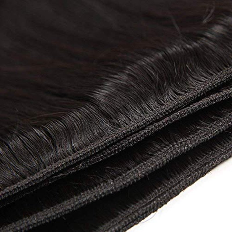 Straight 3 Bundles Human Hair 24 26 28 Inch 100% Unprocessed 12A Brazilian Virgin Hair Bundles Weave Straight Human Hair Extensions