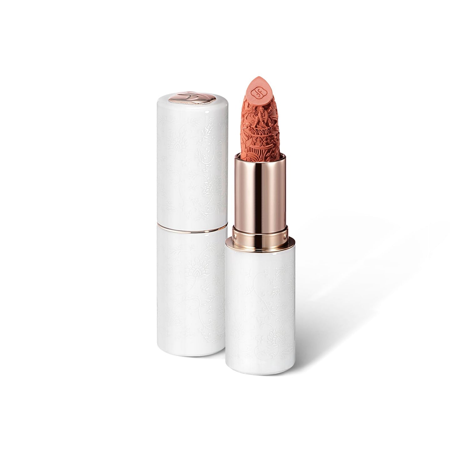 FLORASIS Blooming Rouge Porcelain Lipstick (M219 Caramel Amber)