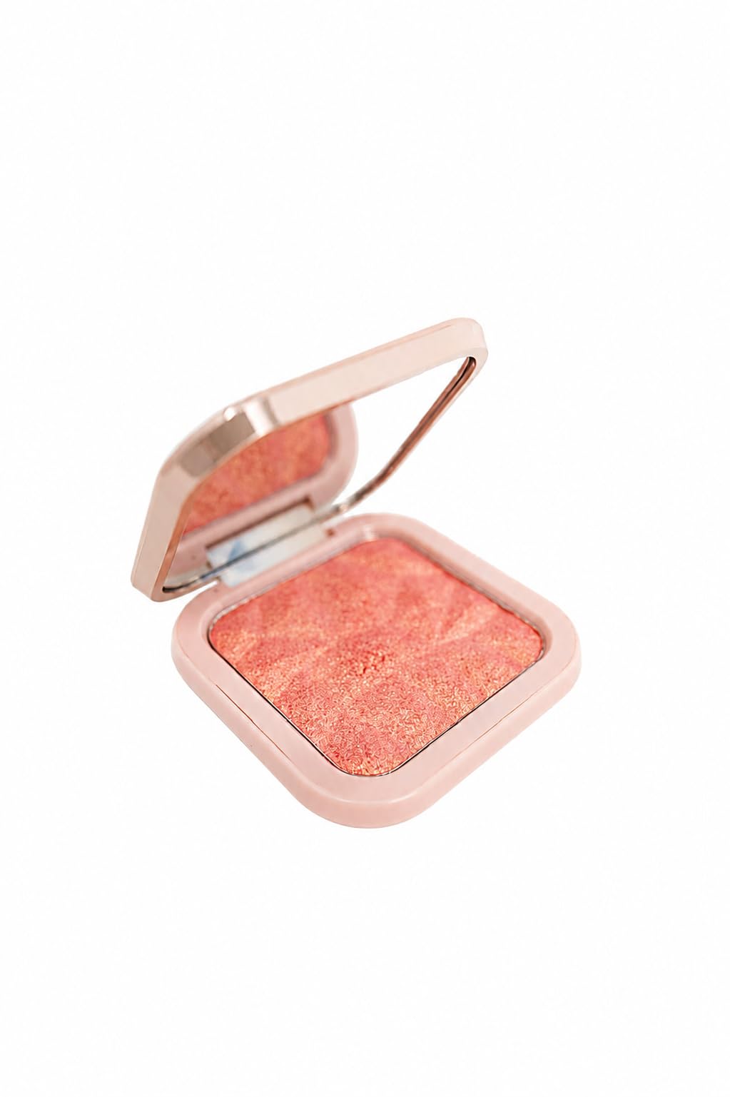 Sunshine & Glitter Highlighter Shimmer Compact - Coral Gold