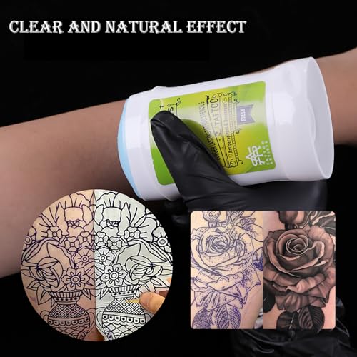 Tattoo Transfer Cream Gel, Safe and Long-Lasting Tattoo Balm for Body Art Makeup Professional Tattoo Transfer Soap Stencil Tattoo Supplies Accessories for Tattoo Artist