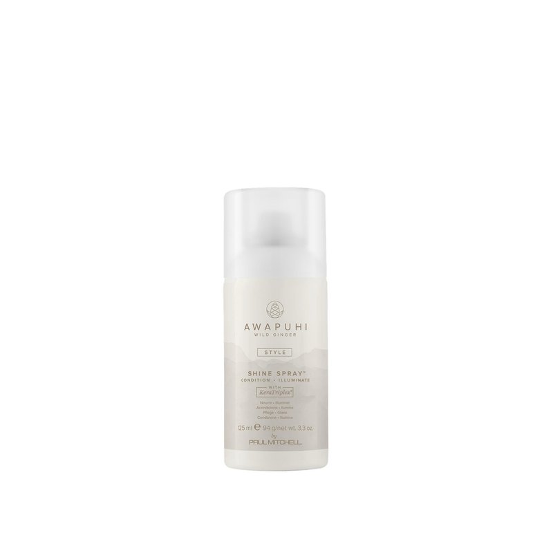 Awapuhi Wild Ginger by Paul Mitchell Shine Spray, Conditions + Adds Luminosity, For All Hair Types, 3.3 oz