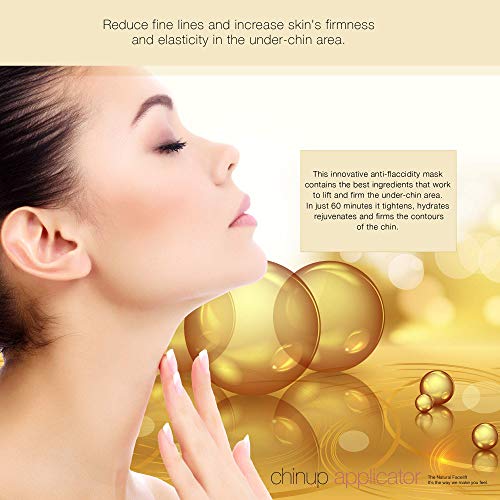 Ultimate Chin up Applicator, Face Wrap. It Works for Double Chin Reduction, Chin & Neck Slim, Shape and Firming. Box 5 Wraps (Masks)