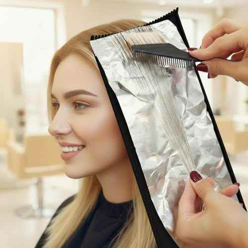 Highlighting Board, Balayage Board Hair Coloring Paddle Balayage Highlighting Boards with Teeth, Hair Dye Tools Highlighting-Paddle for Barber Salon Hairstylist Hair-Dying Tools (Black)