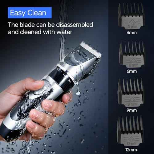 Men's Hair Clippers & Beard Trimmer Grooming Kit£¬All-in-one Professional Hair Cutting kit,Cordless Rechargeable Hair Clipper for Men with LED Display for Men's Barbers Hair Trimmer and Body Care