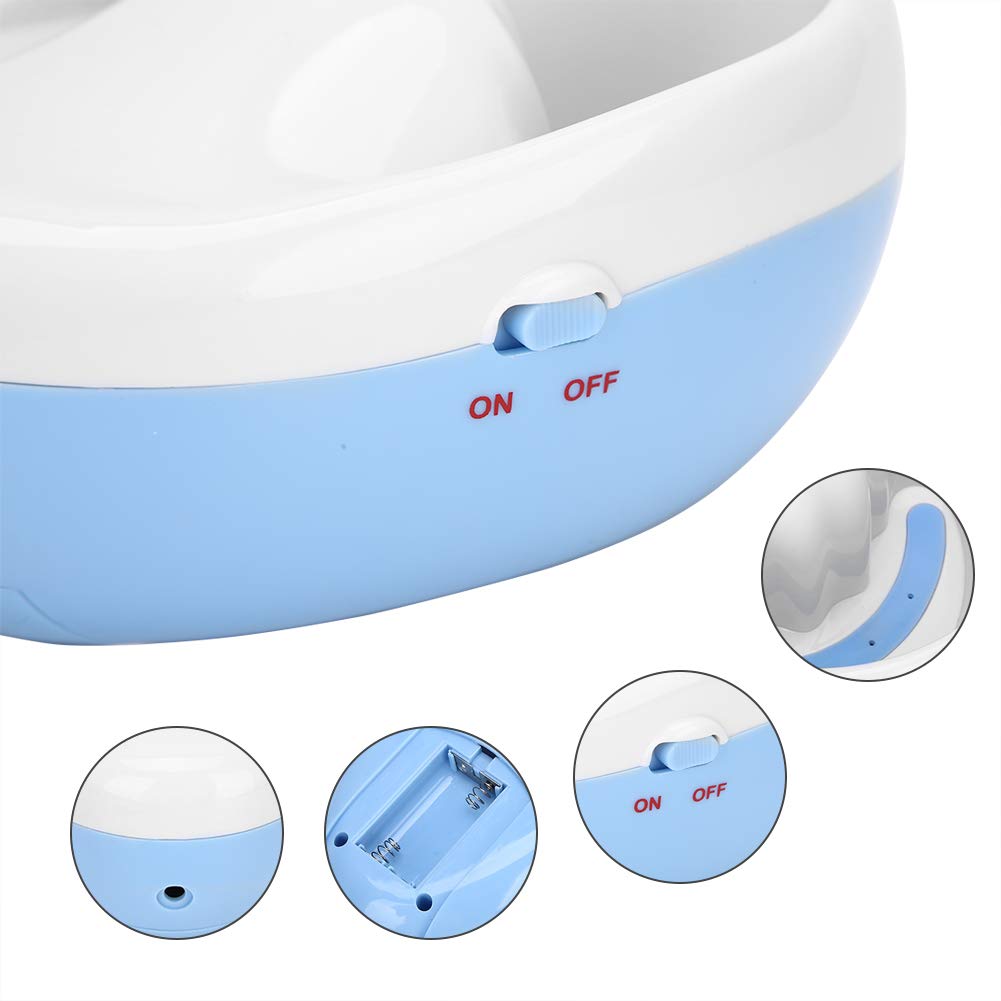 Electric Nail Bubble Bowl - Soaking & Polish Remover for DIY Manicure | Spa Tool for Easy Nail Art