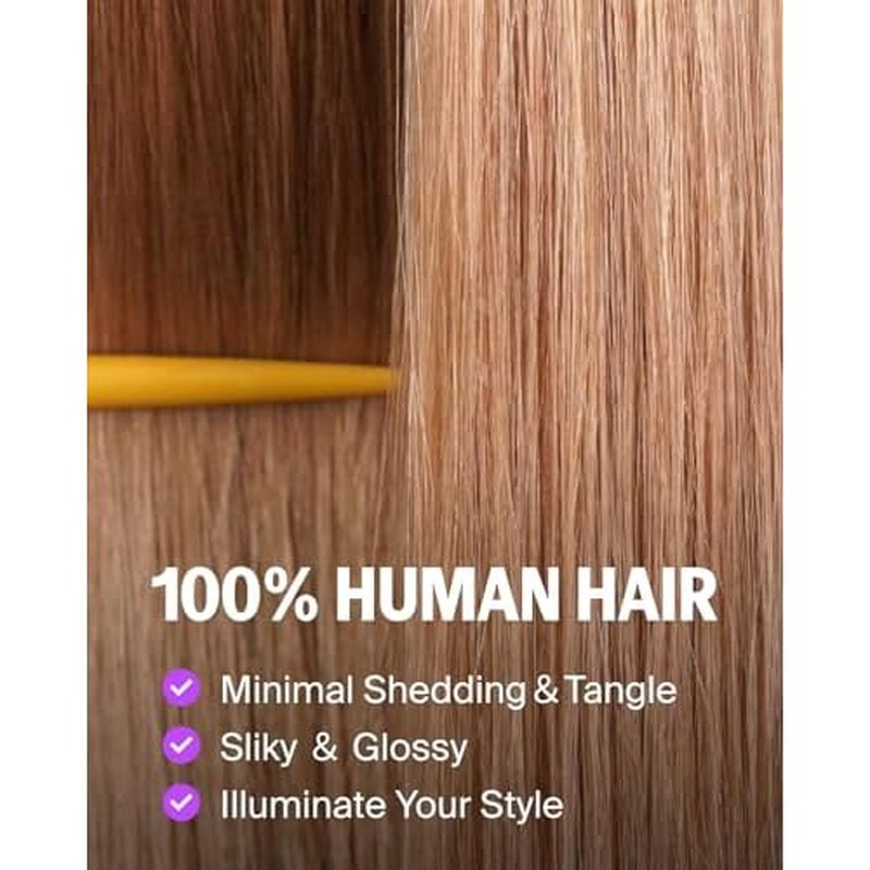 Straight Bob Wig Human Hair 13x4 Frontal Lace Wig 10 Inch Light Brown Blonde Wig 210% Density HD Lace Front Wigs Human Hair Pre Plucked Milk Tea Brown Short Bob Wigs Blunt Cut Wig
