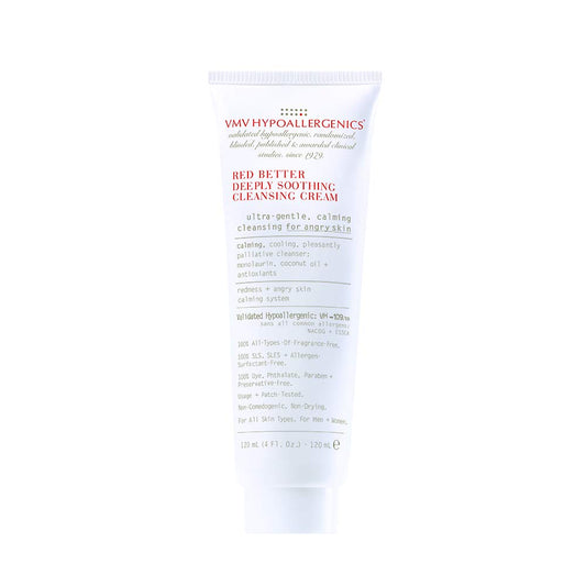 VMV Hypoallergenics Red Better Deeply Soothing Cleansing Cream, 4.06 Fl Oz