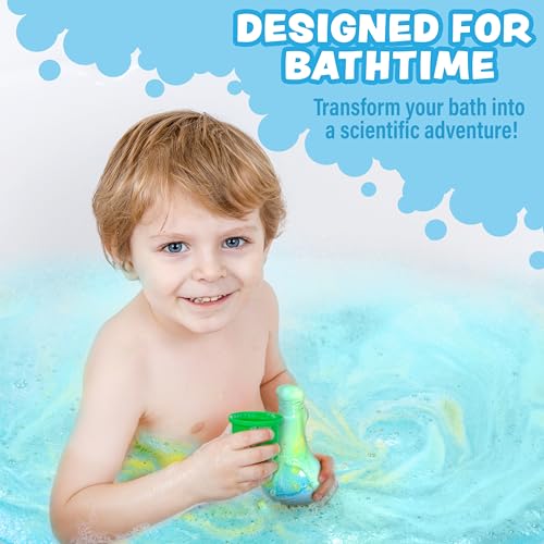 Tub Works¢ç Kids Bath Bomb Potion¢â Bath Toy, Variety 6 Pack | Nontoxic | Fizzes, Foams & Bubbles with an Eruption of Color | Interactive Bath Bombs | Fun Science Toddler Bath Toys