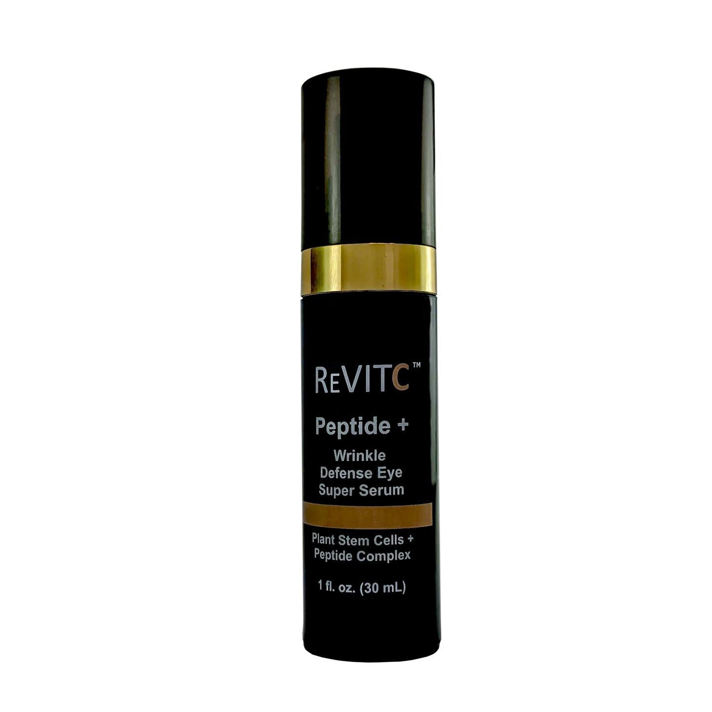 ReVitC Peptide + Wrinkle Defence Eye Super Serum for Face and Neck with Plant Stem Cells, Peptide Complex, MSM, and much more.