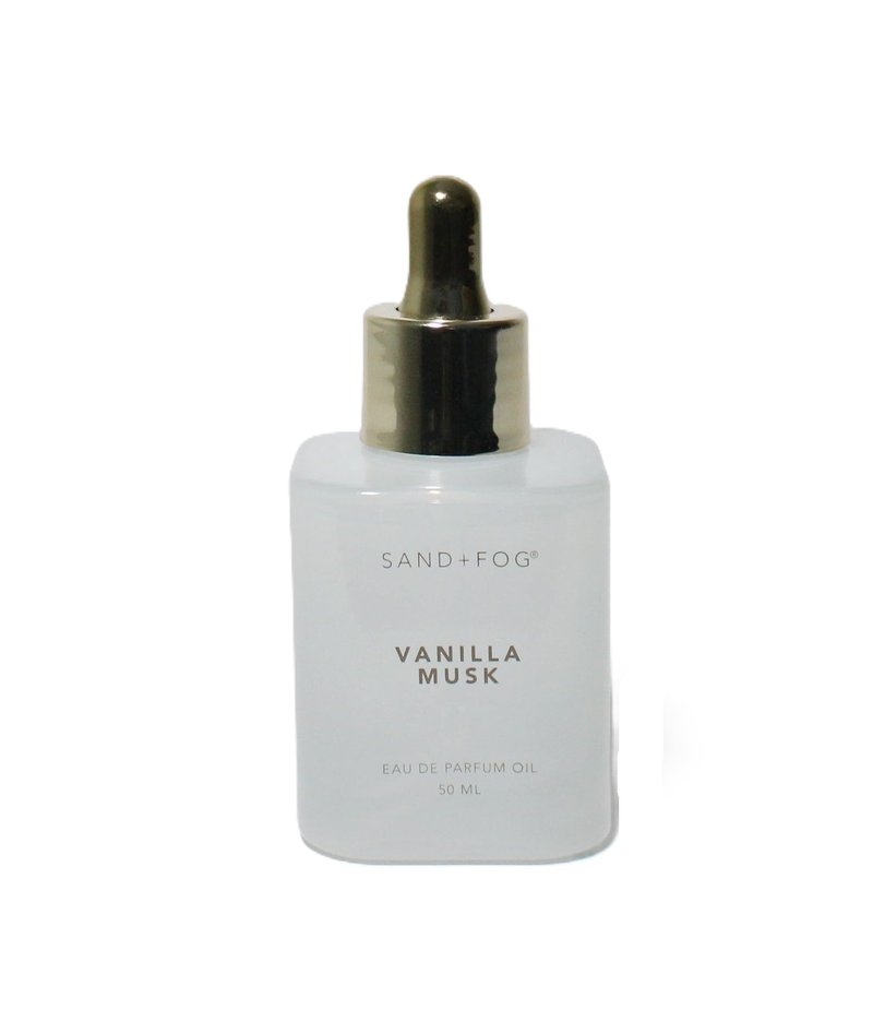 Sand + Fog Vanilla Musk Perfume Eau De Parfum Oil Dropper 1.7 fl oz