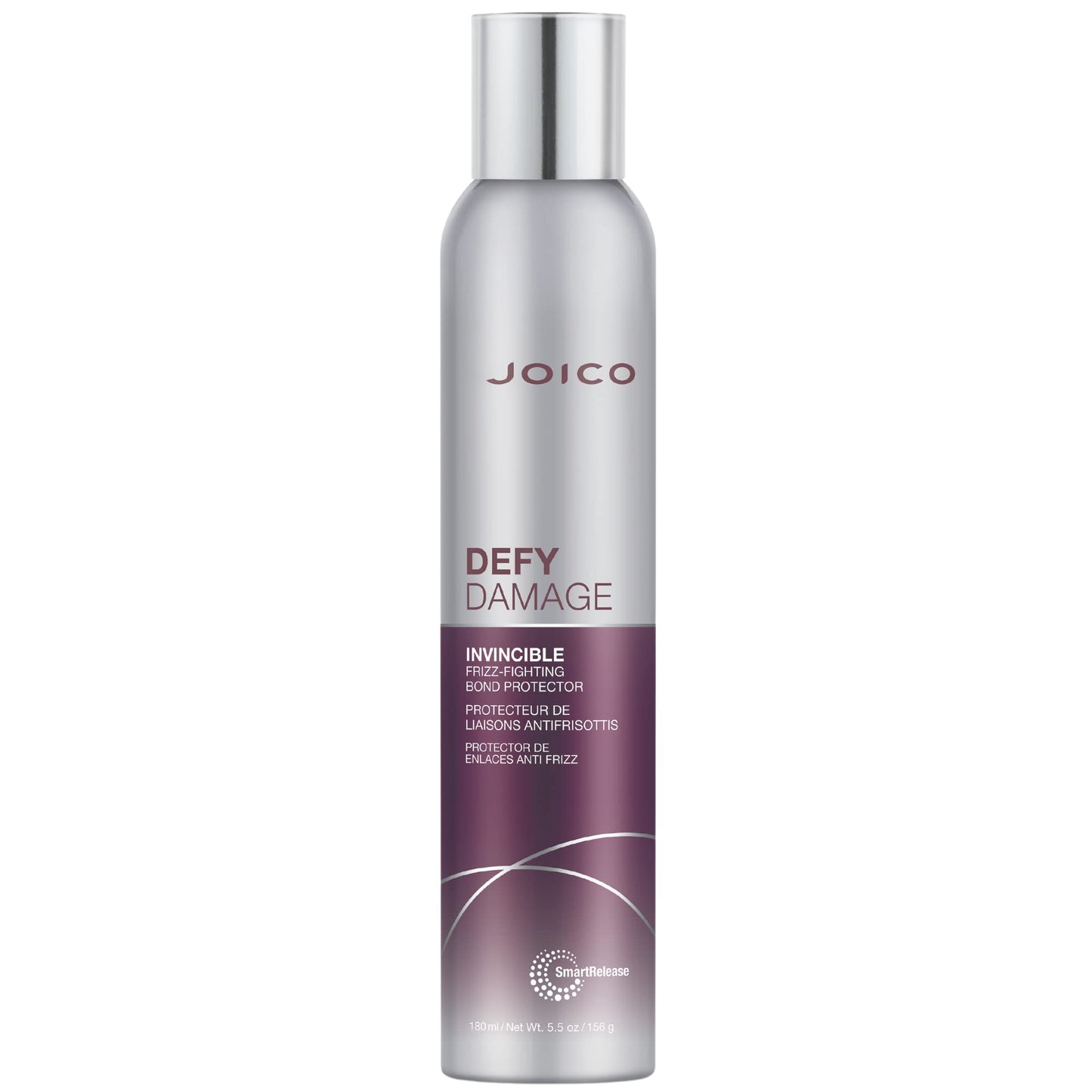 Joico Defy Damage Invincible Frizz-Fighting Bond Protector | 24 Hour Frizz Protection | Thermal Heat & Humidity Protection | Boost Shine | Reduce Breakage | Leave-In Spray | 180mL