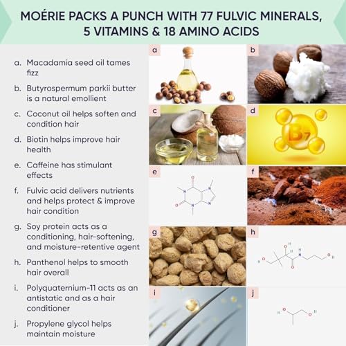 Moerie Hair Growth & Repair Mask - Restorative, Vegan-Friendly Treatment for Longer, Thicker, Fuller Hair - 100ml