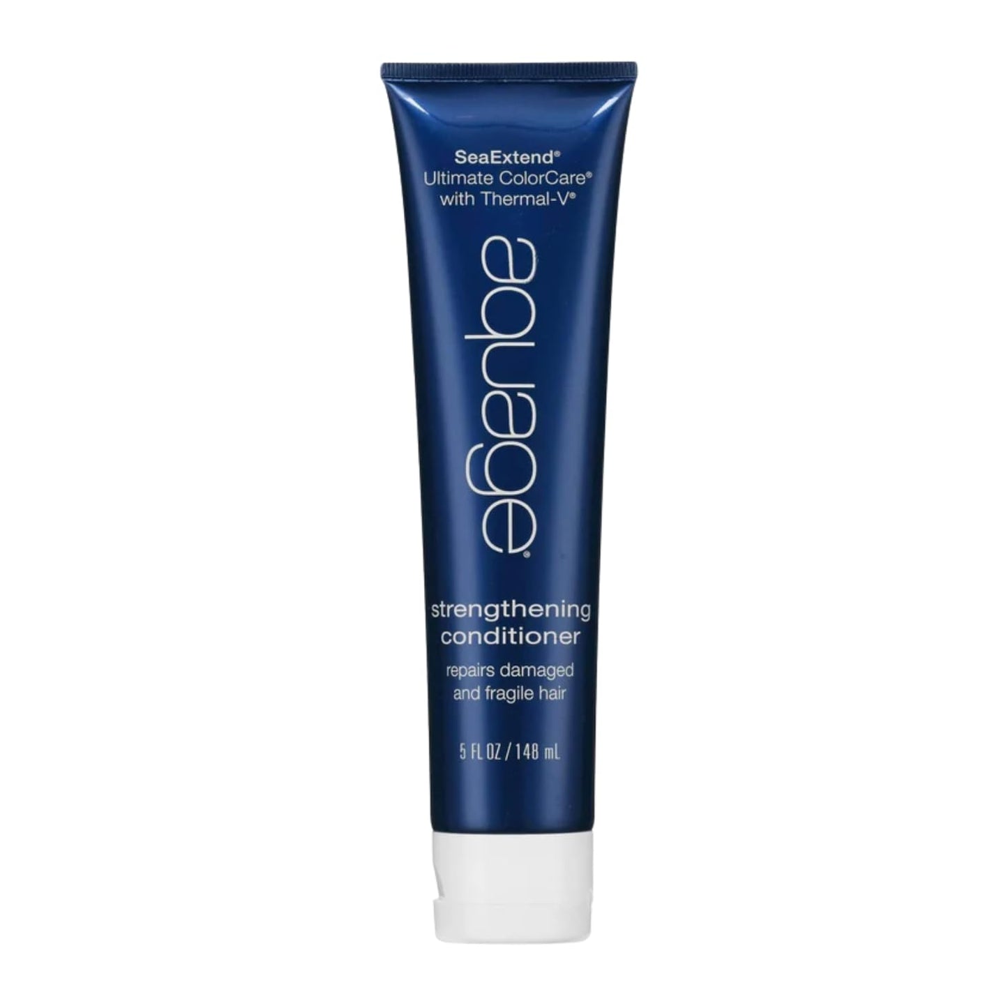 Aquage Strengthening Conditioner - Hydrating Color-Safe Conditioner for Women with Dry, Damaged, Fine Hair - Sulfate-Free, Anti-Breakage, UVA + UVB Protection with AlgaePlex Sea Botanicals (5 oz)