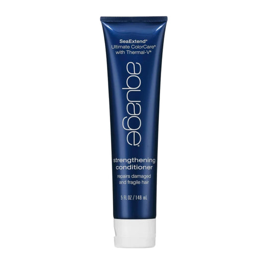 Aquage Strengthening Conditioner - Hydrating Color-Safe Conditioner for Women with Dry, Damaged, Fine Hair - Sulfate-Free, Anti-Breakage, UVA + UVB Protection with AlgaePlex Sea Botanicals (5 oz)