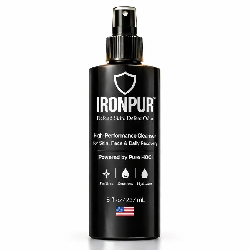 Hypochlorous Acid Spray (HOCl) – Facial Mist & Skin Cleanser for Face & Body – Daily Spray for Sensitive, Irritated Skin – Helps Calm Redness & Neutralize Odor – Alcohol & Fragrance-Free – 8 oz