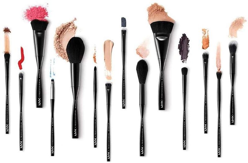 Pro Dual Brow Brush Set - NYX Professional Makeup - Precise Application for Perfect Brows | Pack of 2