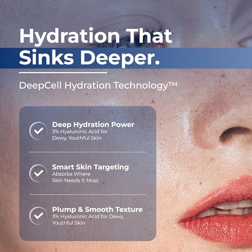 TURMSKIN¢ç Hyaluronic Acid Serum Ampoules [ULTRA HYDRATING VIALS] - 3% Hyaluron Booster for Glass Skin & Anti Aging - 24 Hours Hydration - Soft PE Triple Hyaluronic Complex for Faceskin Repair & Renew