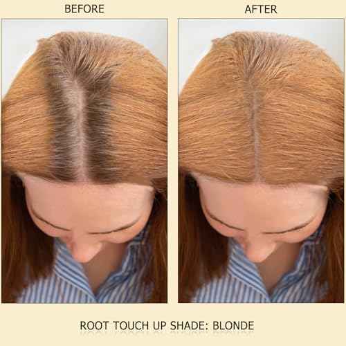 Root Touch Up Hair Color ? 3 Color Blendable Hairline Powder for Gray Coverage, Root Cover Up & Thinning Edges ? 48H Sweat Resistant, Natural Finish for Women & Men ? Blonde