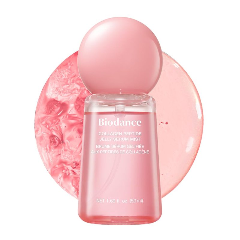 Collagen Peptides Jelly Serum Mist - Hydrating Anti-Aging Face Spray | 1.69 fl. oz Travel Essential