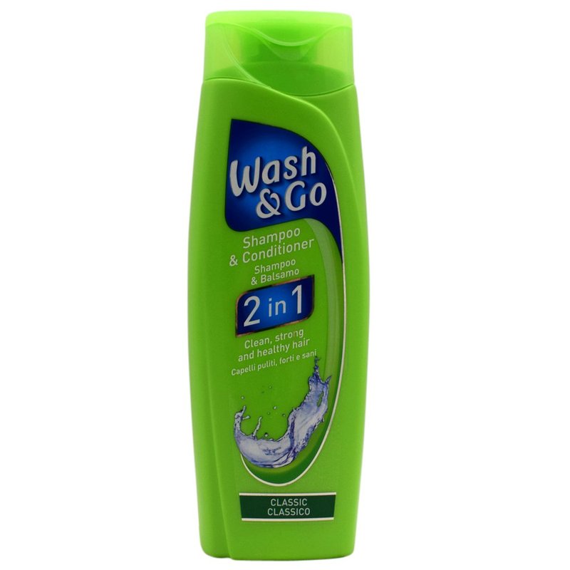Wash & Go 2-in-1 Shampoo & Conditioner - Universal Formula, 200ml