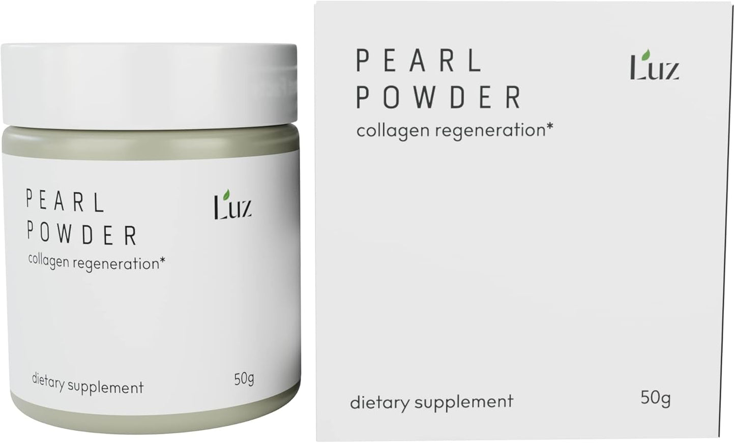 Luz Pearl Powder - Natural Skin Brightening & Anti-Aging Formula | 50g