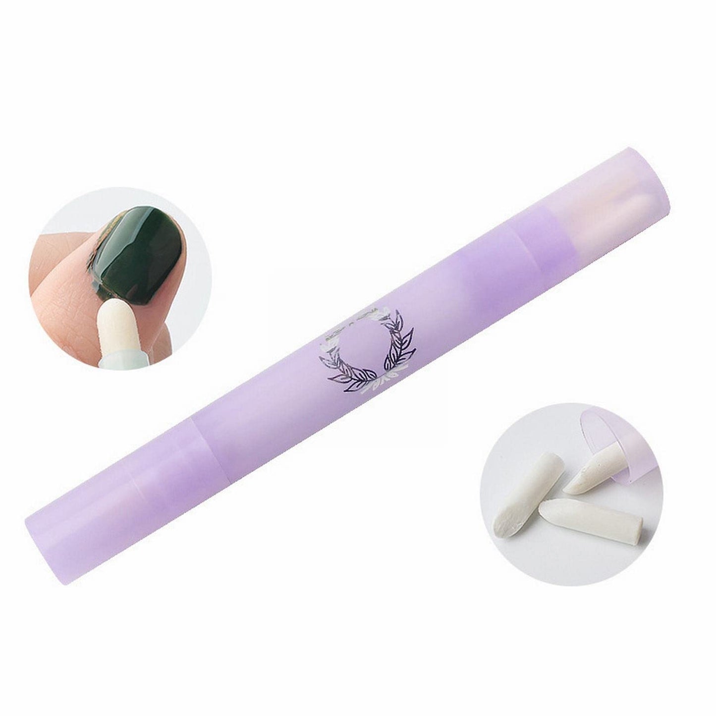 Fingernail Polish Remover Pens Cleaner Erase Removal Mistake Refillable Manicure Tools Gel Nail Polish Remover Pen Nail Remover Nail Edge Modifier Nail Edge Cleaner Fingernail Polish (A #2, One Size)