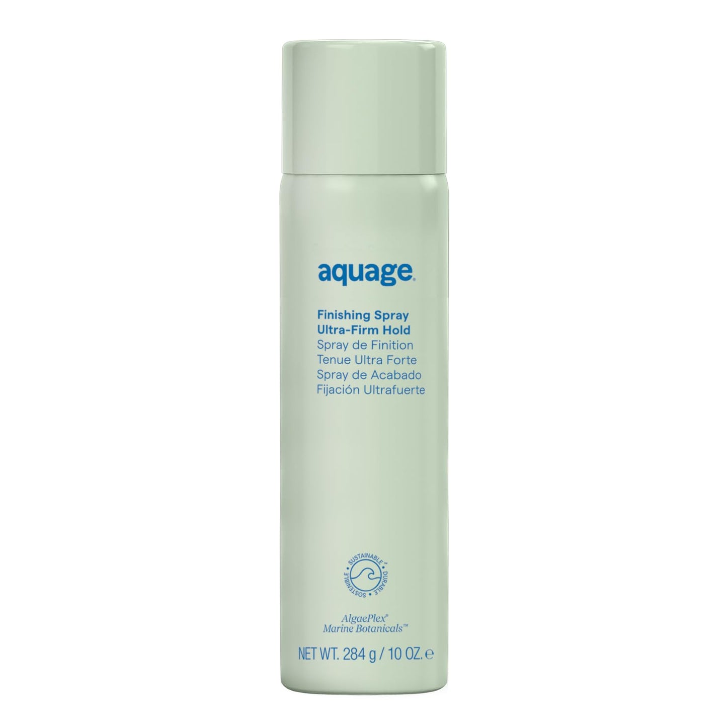 Aquage Finishing Hair Spray for Women & Men - Volumizing + Flexible Holding Spray for Shine and Long Lasting Style - Professional Hair Styling Products (10 oz)