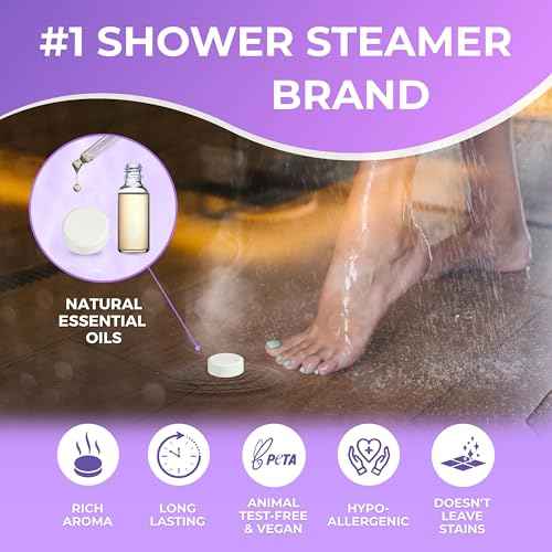 Cleverfy Shower Steamers Aromatherapy ? Stocking Stuffers for Women, Teens and Wife ? Christmas Gifts for Women and Teen Girls ? White Elephant Gifts for Adults ? 3 Tablets