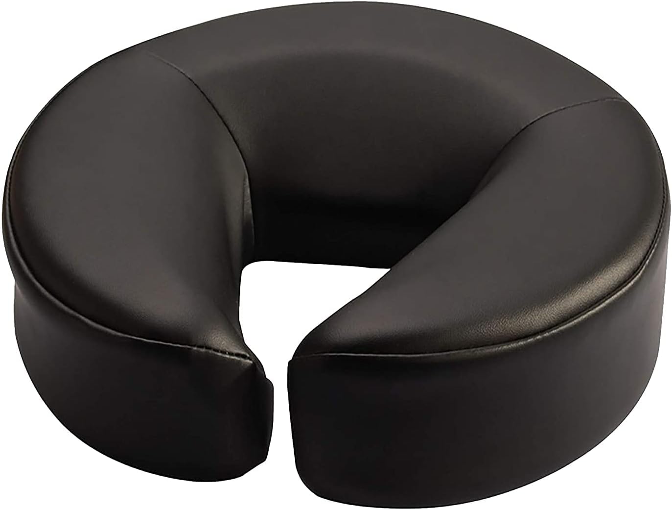 Universal Headrest Face Cushion - Massage Table & Chair Pillow | Black, 13 x 13 x 4 Inch