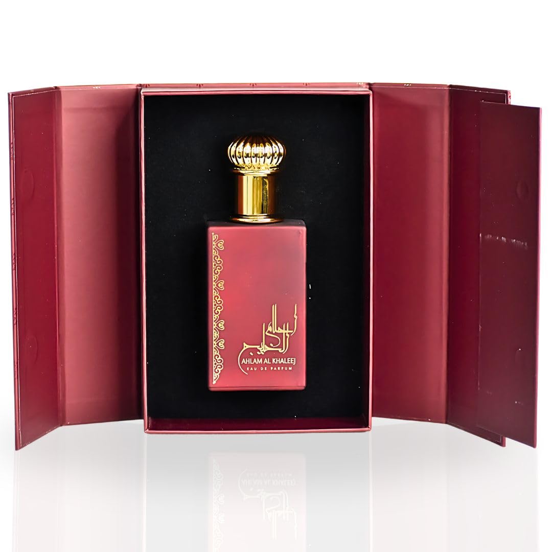 Ard al Zaafaran Ahlam Al Khaleej for Unisex Eau de Parfum Spray, 2.7 Ounce