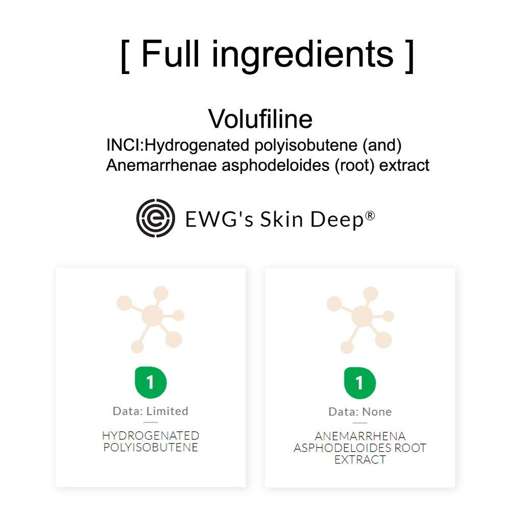 Volufiline 10ml - Cosmetic Ingredient for Skin Elasticity & Wrinkle Improvement | Face & Body Use