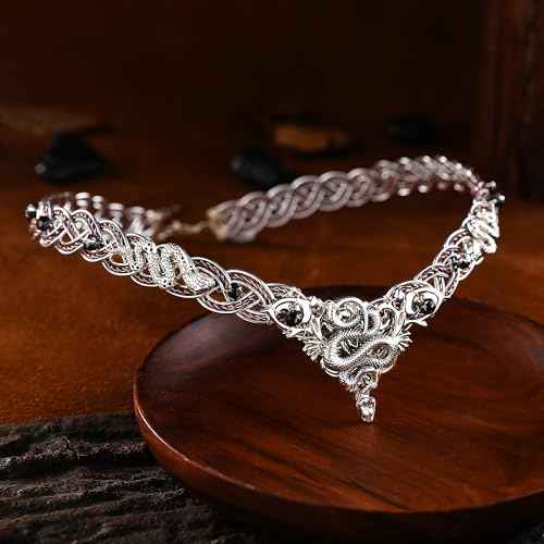 Renaissance Medusa Snake Crown - Medieval Retro Elf Viking Crown Braided Viking Tiara Fairy Circlet Silver Snake Vintage Celtic Headband Cosplay Halloween Elf Headpiece for Men and Women