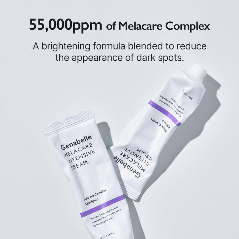 Melacare Intensive Cream - Uneven Skin Tone Treatment with Niacinamide & Tranexamic Acid | 1.69 fl oz