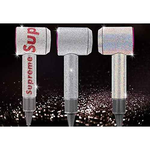 Bright Diamond Sticker Decals for Dyson Supersonic Hair Dryer HD01 HD03(Phantom Diamond)