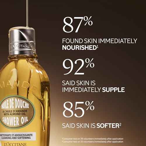 L'OCCITANE Almond Holiday Ornament Gift Set for Soft & Supple Skin: Includes Travel-Sized Almond Shower Oil, Almond Milk Concentrate and Almond Delicious Hands