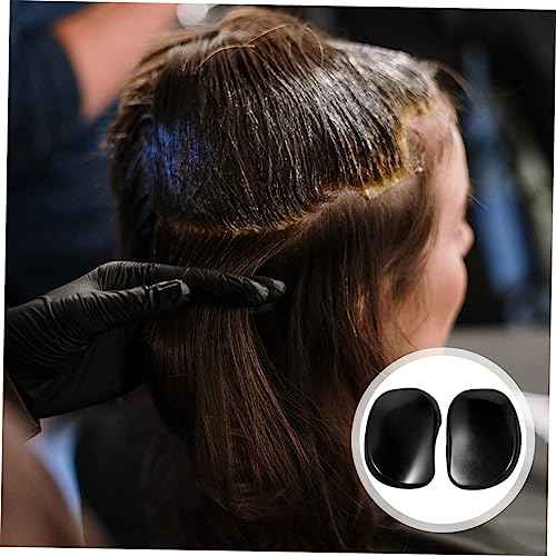 Hair Dye Ear Covers 20pcs Plastic Ear Protector Caps for Hair Dyeing for Salon and Home Use