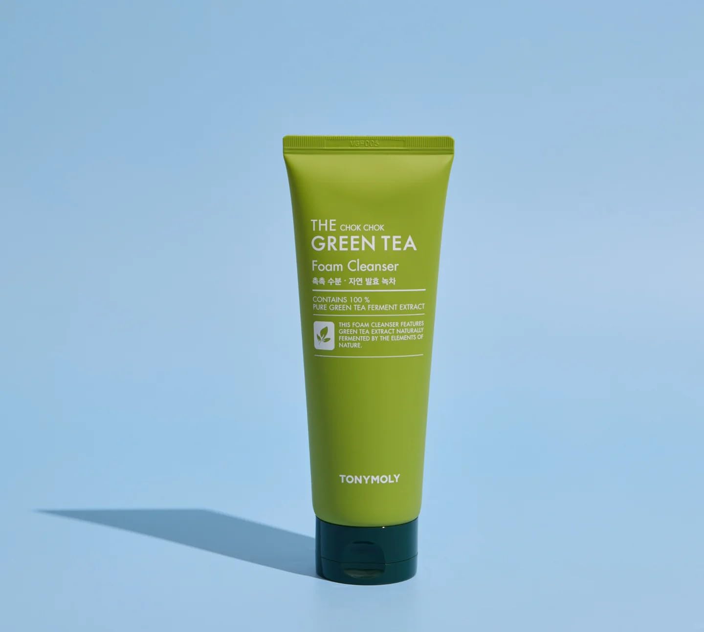 TONYMOLY The Chok Chok Green Tea Foaming Facial Cleanser – Hydrating Korean Face Wash for Women & Men, Gentle Daily Facial Cleanser with Green Tea Extract for Refreshing, Clean Skin