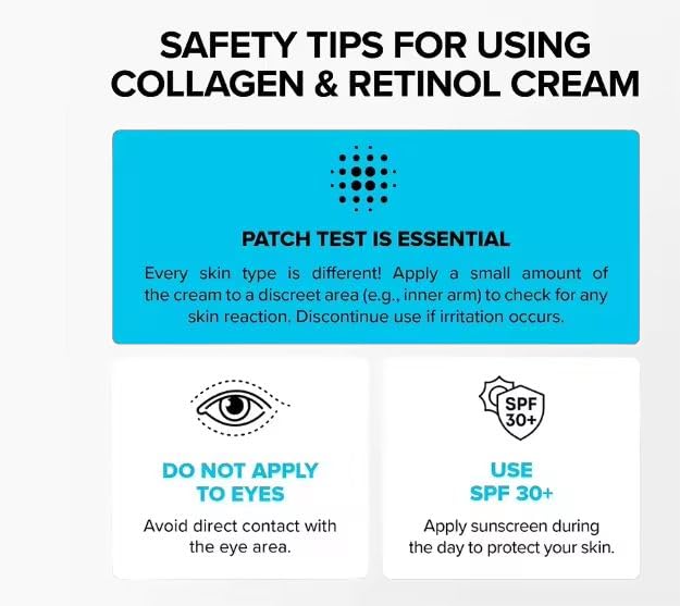 Collagen Retinol Hyaluronic Acid Cream - Anti-Wrinkle Hydrating Face & Neck Solution | 1.85 Fl. Oz.