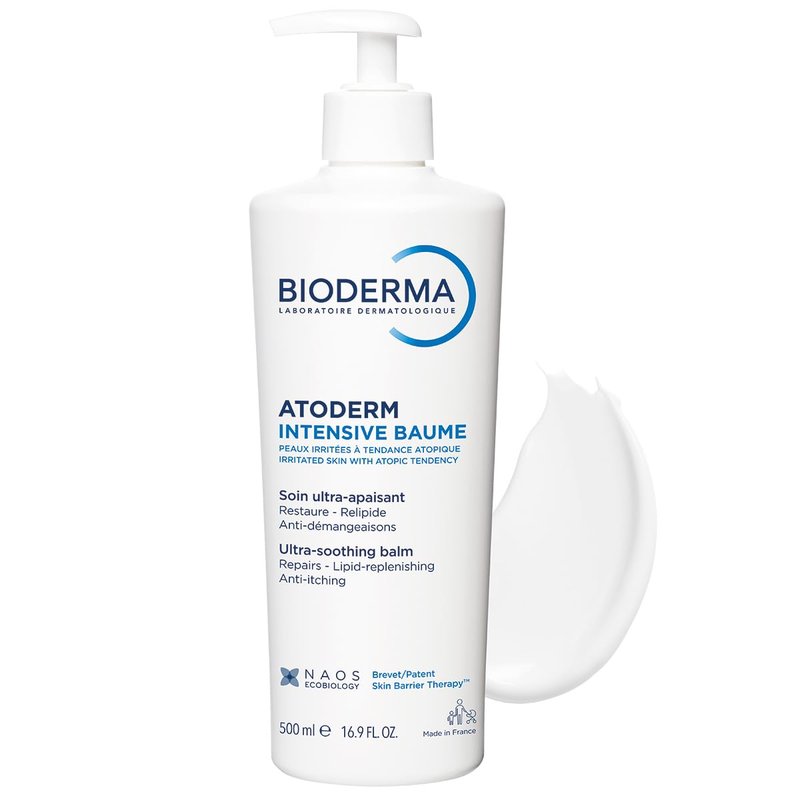 Bioderma Atoderm Intensive Balm - Hydrating Moisturizer for Dry, Atopic Skin | Fragrance-Free, Non-Greasy Formula