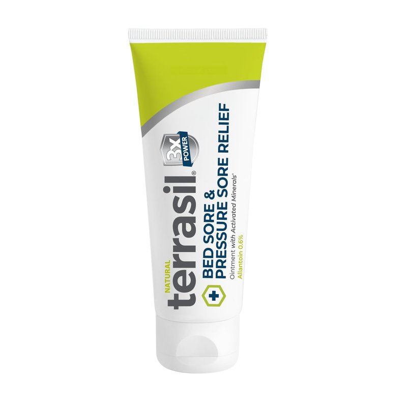 terrasil Bed Sores Treatment Cream & Pressure Sores Cream – Natural Ingredients for Fast Healing of Bedsores, Ulcers & Wounds, Soothing Relief & Protection (1.5 oz)
